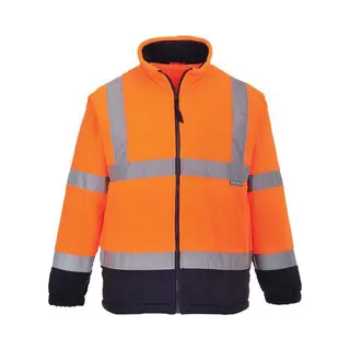 Portwest 2 Tone Hi Vis Fleece Jacket