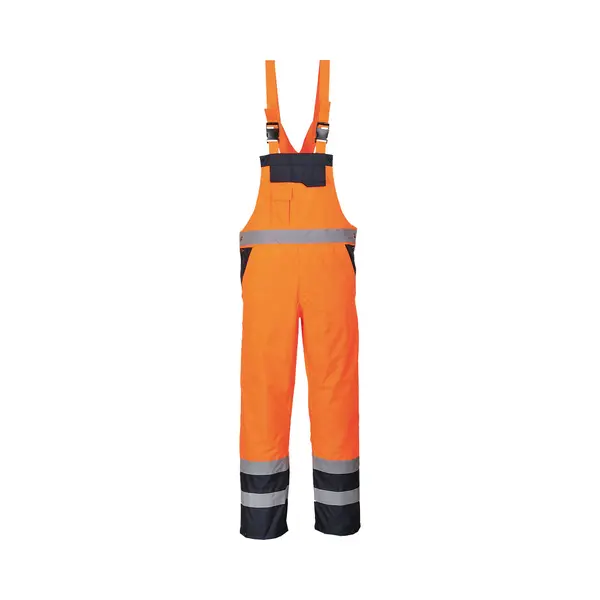 300D Oxford Weave Industry Oxford Weave 300D Class 2 Hi Vis Bib And Brace thumbnail