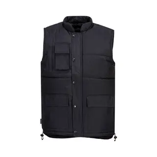 Portwest Classic Bodywarmer, Size, L, Colour, Black, S415BKRL