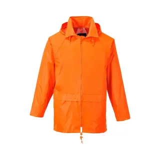 Portwest - Unisex Regenjacke, Wasserdicht, Winddicht, Größe L, 54-56, Orange