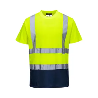 Portwest Hi Vis Contrast Short Sleeve T Shirt