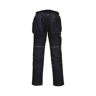 Portwest Arbeitshose Pw3 Stretch Holster Schwarz M - Fr(44) - Uk(34)