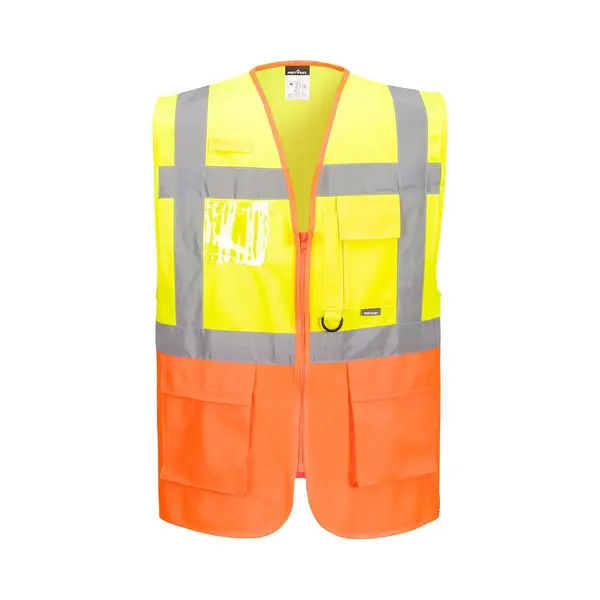 Portwest Praag Hi-Vis Executive Vest S376 - Geel - Xs thumbnail