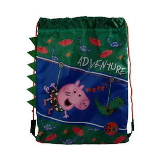 Peppa Pig Trainer Bag Gym Tote, 39 Cm, 21 L, Green