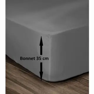 Les Tendances Bettlaken Lovely Home Grau Dunkelgrau Doppelbett 160 X 200 Cm