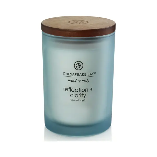 Chesapeake Bay Reflection & Clarity wax candle Cylinder Blue 1 pc(s) thumbnail