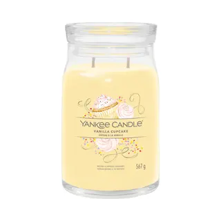 Yankee Candle 1629969E Wachskerze Zylinder Zitrone, Vanille Vanillefarbe 1 Stück