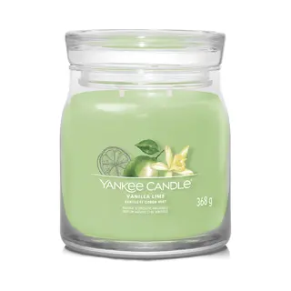Yankee Candle Vanilla Lime wax candle Round Cane sugar, Lime, Vanilla Green 1 pc(s)