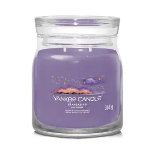 Yankee Candle Stargazing wax candle Cylinder Floral Purple 1 pc(s)