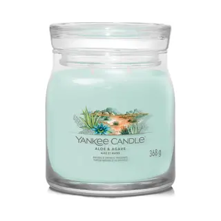 Yankee Candle Aloe & Agave kaars Cylinder Aloë Blauw 1 stuk(s)
