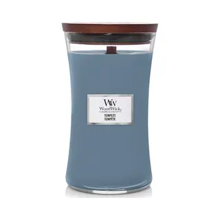 WoodWick 10.17539.072E wax candle Cylinder Lily, Wood Blue 1 pc(s)