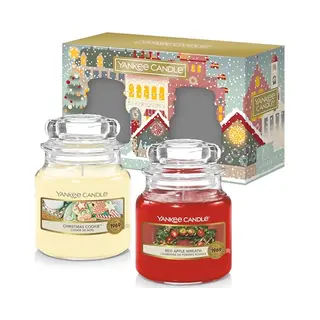Yankee Candle Christmas Scented Candles Gift Set | 2 Small Jar Candles | Up To 30 Hours Burn Time | Perfect Christmas Gifts For Women