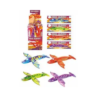 Henbrandt Uitdeelcadeautjes - Fighter Gliders - Model, Dinosaurussen In Display (48 Stuks)