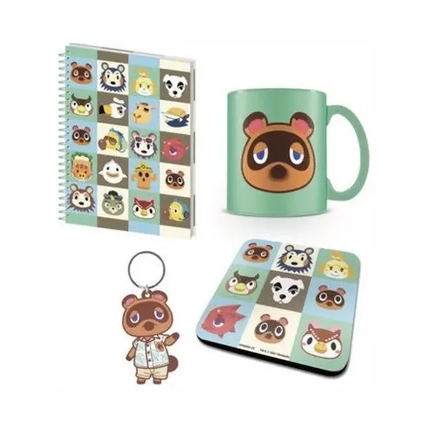 Pyramid International Nintendo - Animal Crossing New Horizons - Geschenkset - Mok, Notitieboekje, Onderzetter En Sleutelhanger thumbnail