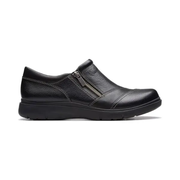 Clarks Certina Pure - Dames Instapper - Zwart - Maat 41 (Eu) 7 (Uk) thumbnail