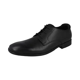 Start-rite Startrite Academy Boys Senior School Shoes Uk 8 G Black