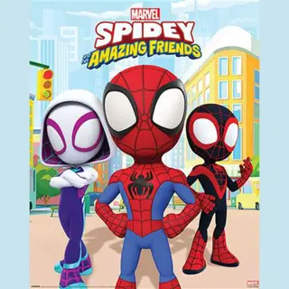 Pyramid Poster Spidey And His Amazing Friends - Power Of 3 40x50cm