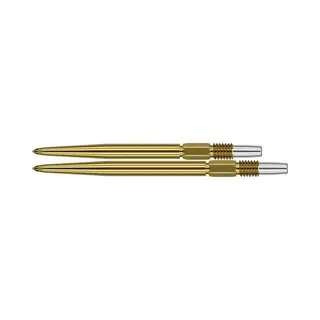 Target Darts Swiss Points, Smooth Swiss Point Dart Tips (3 Pack Set Of Tips) 30MM, Gold | Change Dart Points, Professional Darts Accessories