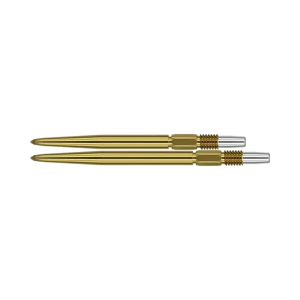 Target Darts Swiss Points, Smooth Swiss Point Dart Tips (3 Pack Set Of Tips) 30MM, Gold | Change Dart Points, Professional Darts Accessories thumbnail