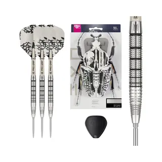 Target Darts Exo Edition 90% Tungsten Steel Tip Darts Set 24G Barrel 02 - Swiss Point Technologie - Pro Grip Shafts - Pro Ultra Flights - Taps