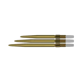 Target Darts Swiss Points, Nano Swiss Point Dart Tips (3 Pack Set Of Tips) 40MM, Gold | Change Dart Points, Professional Darts Accessories