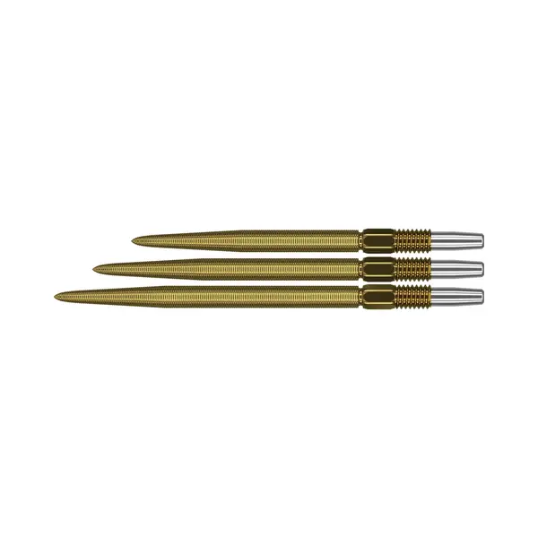 Target Darts Swiss Points, Nano Swiss Point Dart Tips (3 Pack Set Of Tips) 40MM, Gold | Change Dart Points, Professional Darts Accessories thumbnail