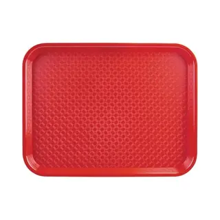 Olympia Kristallon Foodservice Tablett Rot - 350x450mm