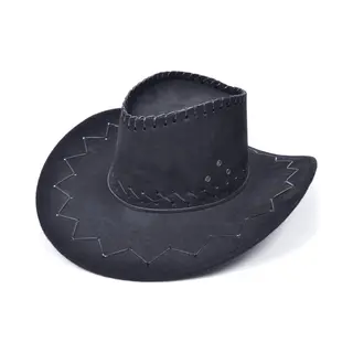 Rubies Carnaval Verkleed Hoed Voor Een Cowboy - Zwart - Polyester - Heren/dames