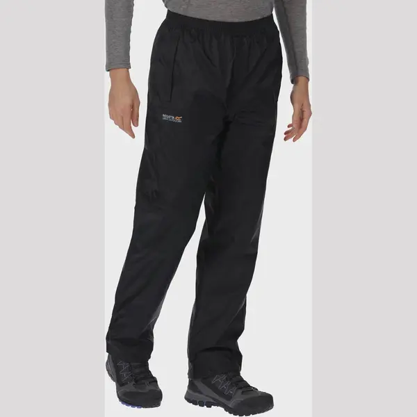 Regatta Mens Pack It Waterproof Outdoor Overtrousers With Pockets & Packaway Bag, Lightweight, Breathable - Perfect For Walking, Hiking & Trekking thumbnail