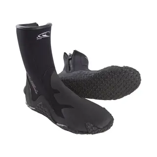 O'Neill Wetsuits Erwachsene Neoprenschuhe 5 Mm Boot With Zipper, Black, 41/42, 3999-002-9