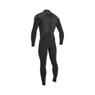 2026 O'Neill Heren Epic 4/3mm Rug Ritssluiting Wetsuit - Black /