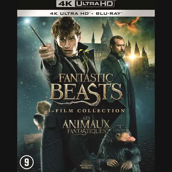 Wb Warner Bros. Les Animaux Fantastiques - 3-Film-Kollektion - Combo 4K Uhd + Blu-Ray thumbnail