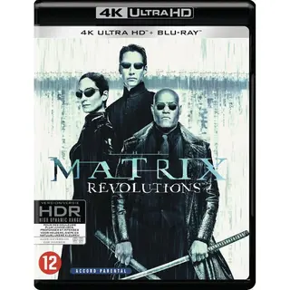 Village Roadshow Matrix Révolutions 4k Ultra-hd [blu-ray]