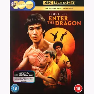 Enter The Dragon 50th Anniversary [4K Ultra Hd] [1973] [Blu-ray] [2023] [Region Free]