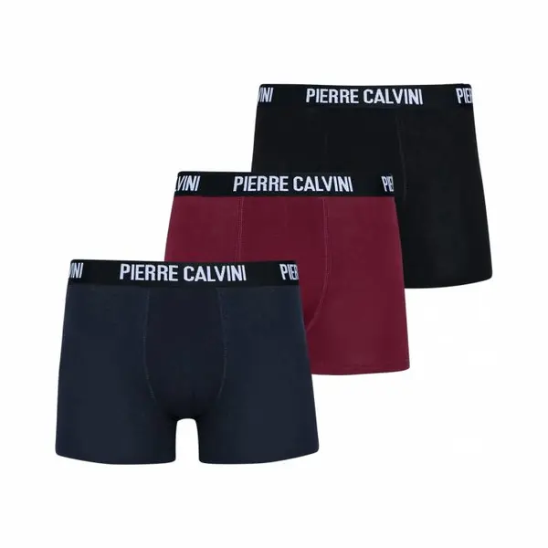 Pierre Calvini Herren Boxershorts Hipster 12er Pack – Bequeme Unterhosen Aus Baumwolle Mit Stretch – Atmungsaktive & Passgenaue Unterwäsche thumbnail