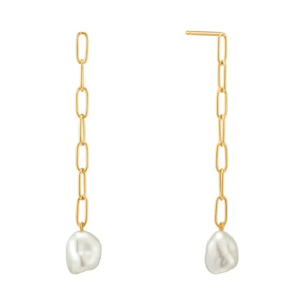 Ania Haie Pearl Of Wisdom Ah E019.05G Dames Oorhangers thumbnail