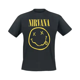 Nirvana Logo T-Shirt Black