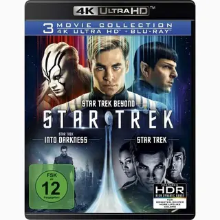 Paramount Pictures Star Trek - 3-Movie Collection [3 4K Ultra HDs] + [3 Blu-rays]