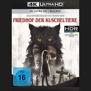 Kevin Kolsch Friedhof Der Kuscheltiere (4K Ultra Hd) (+ Blu-ray 2D)