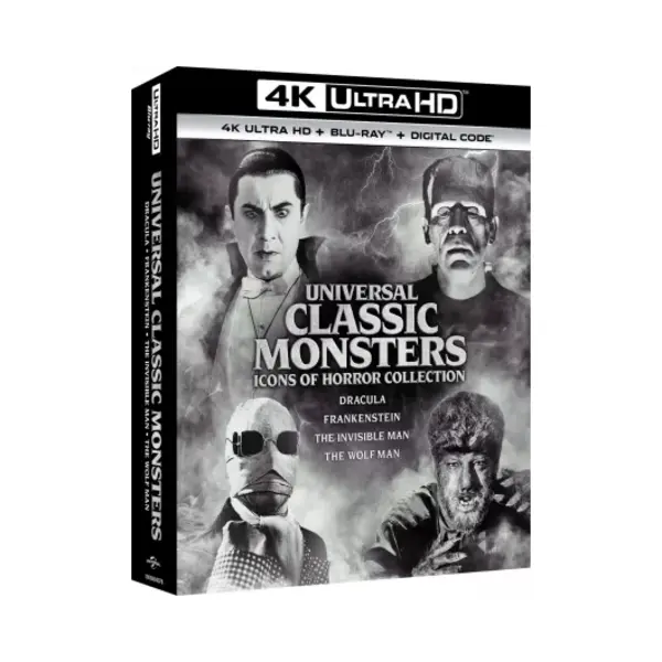 Sony Pictures Universal Classic Monsters: Icons of Horror Collection Blu-ray 4K Ultra Hd Multilingual thumbnail
