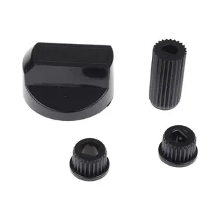 Paxanpax PCK691 Universal Black Oven Knob With Five Adaptors