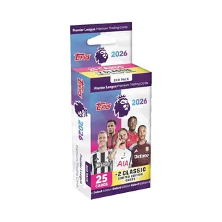 Topps Premier League 2026 Debut Edition Cards Eco Pack (Styles Vary)