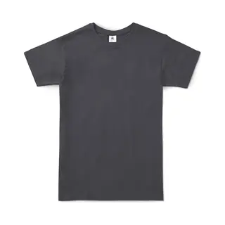 B&C Exact 150 Heren T-Shirt - Donkergrijs - Small - Korte Mouwen