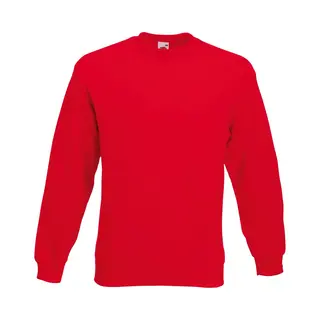 Fruit Of The Loom Unisex Premium 70/30 Set-in Sweater (Rood)