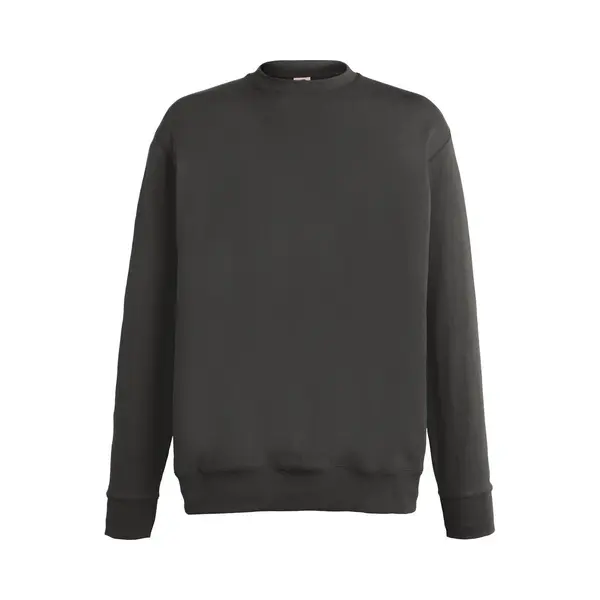 Fruit Of The Loom Heren Lichtgewicht Set-In Sweatshirt (Licht Graphite) thumbnail
