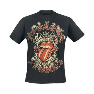 The Rolling Stones Tattoo You Tour T-Shirt Black
