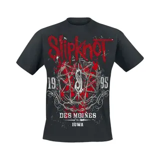 Slipknot Iowa Star T-Shirt Black