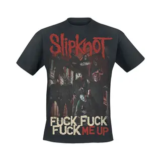 Slipknot Fuck Me Up T-Shirt Black