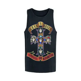 Guns N' Roses Appetite For Destruction Tanktop Black