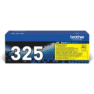 Brother Tn-325Y tonercartridge 1 stuk(s) Origineel Geel